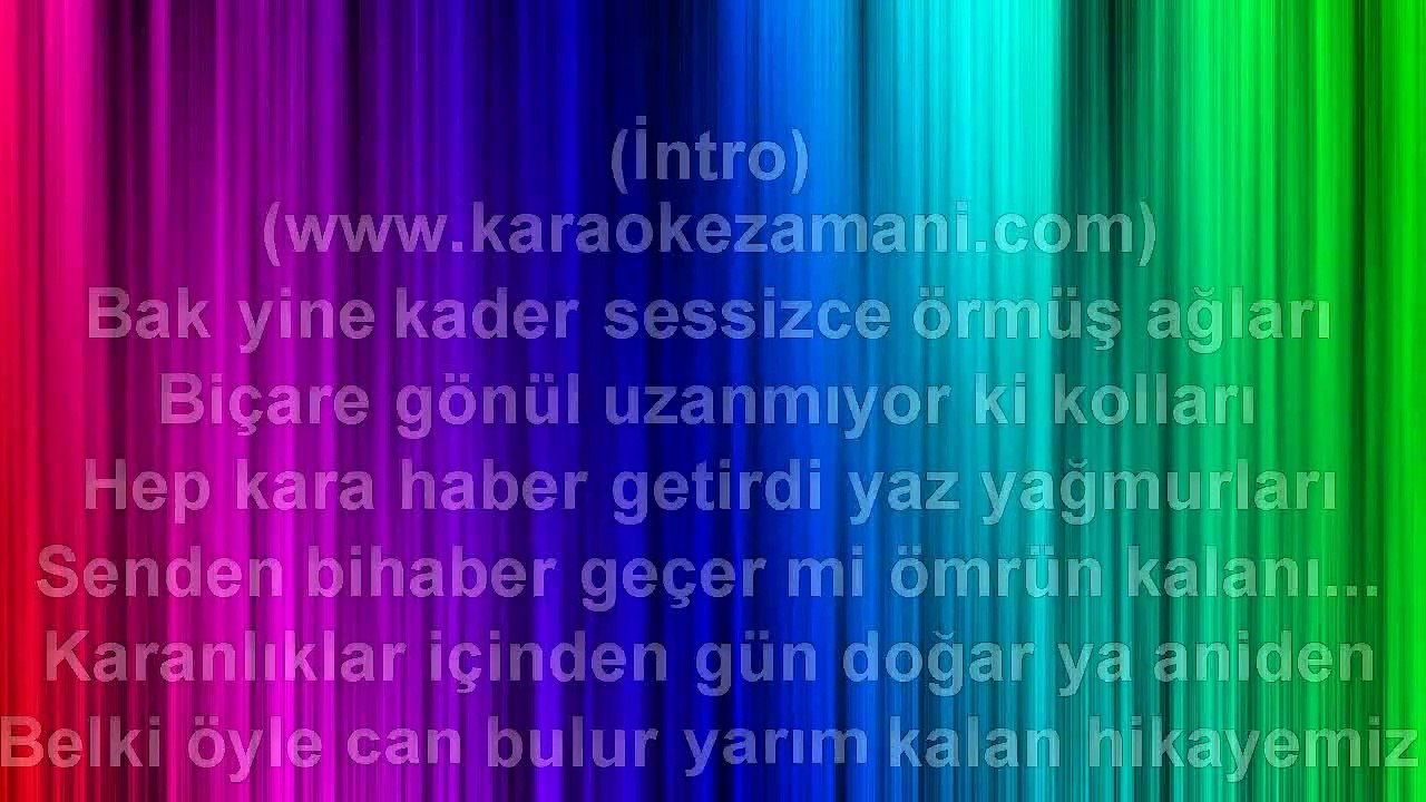 Emre Altuğ - Gidecek Yerim Mi Var - 2003 - TÜRKÇE KARAOKE