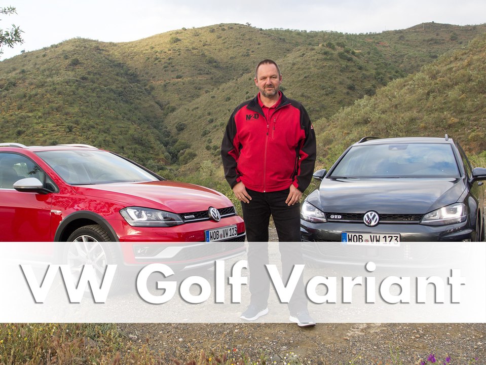 Fahrbericht:  Neue Golf Variant Modelle GTD, R und Alltrack | 184PS & 300 PS | Testfahrt | Deutsch | HD