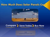 How Much Money Does Solar Panels Cost