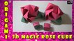 Rose Flower - Origami How To Make Paper Rose | Traditional Paper Toy