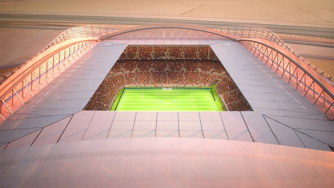 Al Rayyan Stadı şekilleniyor