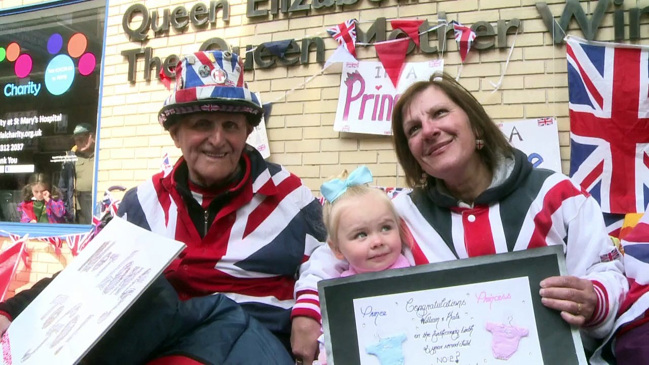 William und Kate geben Fans Gebäck aus