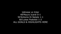 Udinese vs Inter 1-2 All Goals & Highlights Sport HD [29/04/2015] Serie A 2015