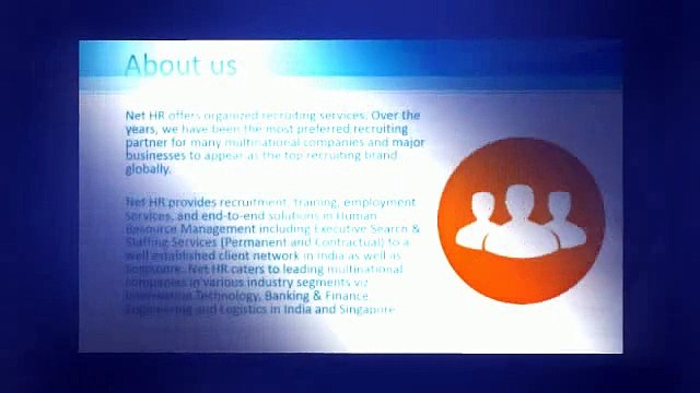 Net HR : Best Recruitment firm in India