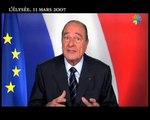 Jacques Chirac - Mars 2007