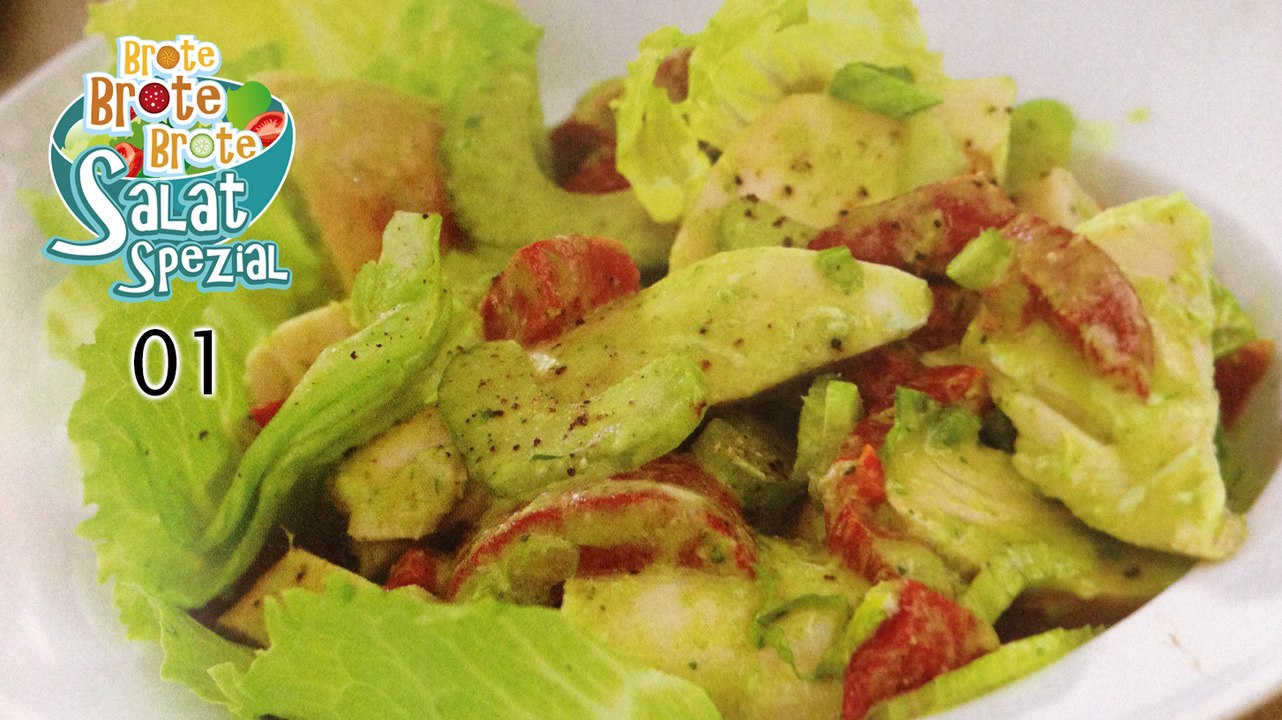 Salat-Spezial 01 - Hühnchensalat mit Pestocreme