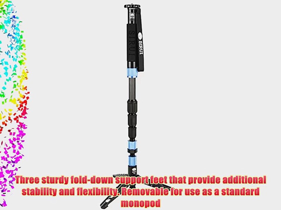 Sirui P-224S 63 4-Section Carbon Fiber Monopod