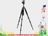 Polaroid Studi Series 67 Combo Professional Tripod With Built-In Removable Monopd   Deluxe