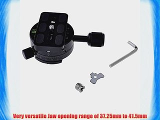 Download Video: Neewer? Panoramic Panning Base Head Tripod Clamp and QR Plate Compatible with Arca for Camera