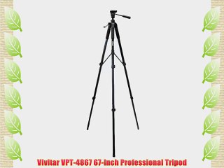 Vivitar VPT-4867 67-Inch Professional Tripod