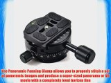 Emgreat? Panoramic Panorama Panning Base Head Tripod Clam   QR Plate for Camera Tripod