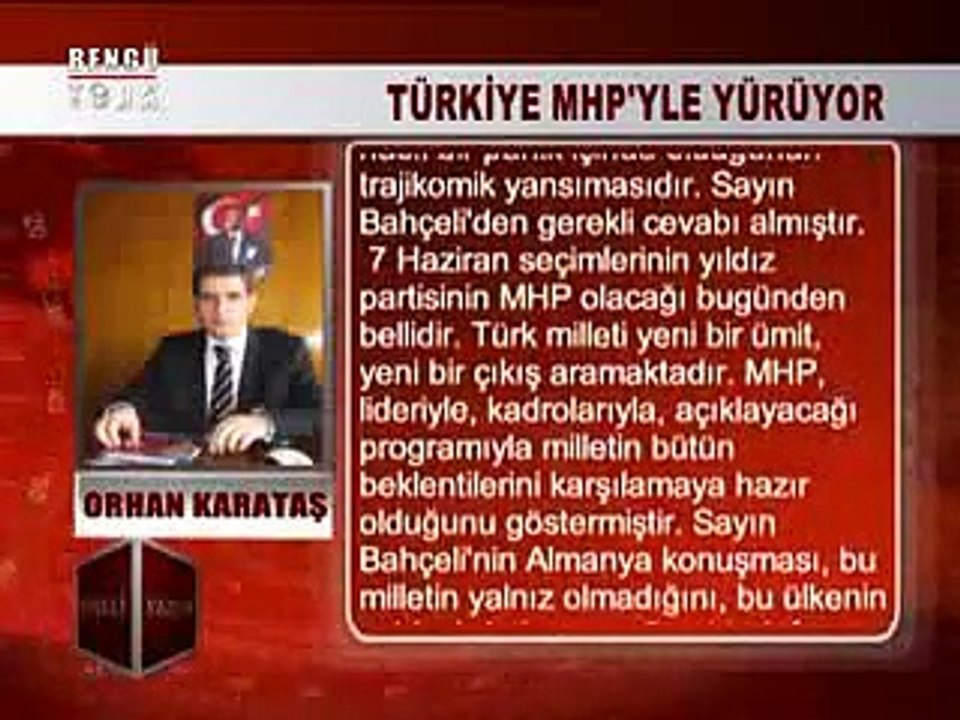 KÖŞELİ YAZILAR - ORHAN KARATAŞ 29.04.2015