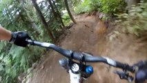 Downhill Mountain Biking - Whistler Bike Park Garbanzo GoPro