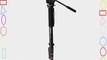 Benro A48FDS4 Monopod with 3-Leg Locking Base and S4 Head 4 Leg Sections Flip Lock Leg Release