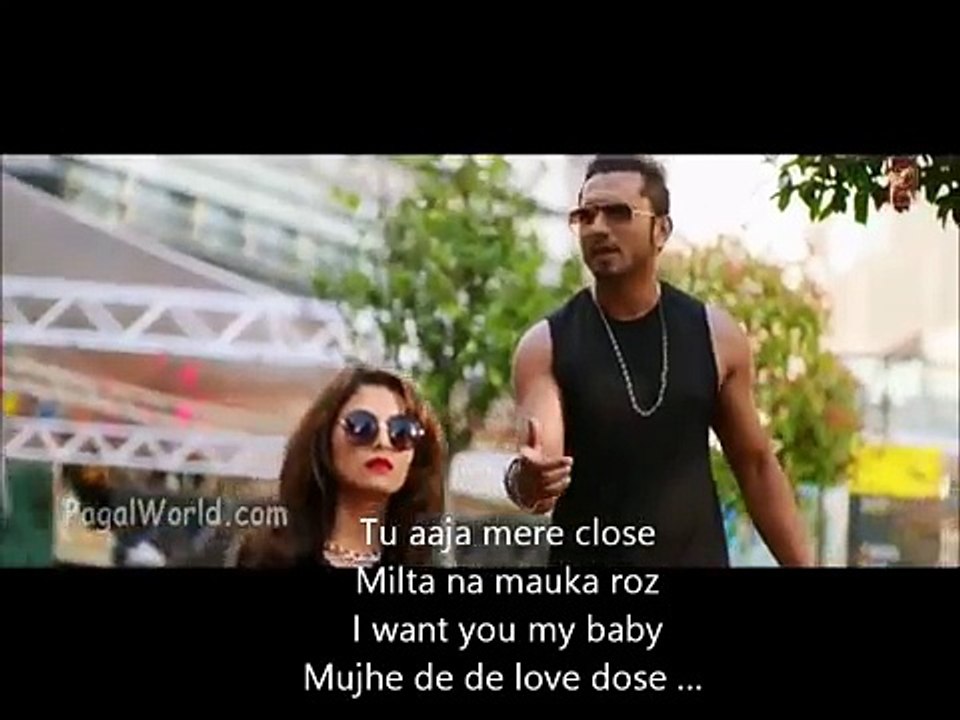 Offici Love Dose Full VIDEO Song Yo Yo Honey Singh  Desi Kalakar  LYRICS VIDEO
