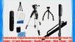 Professional Tripod Accessory Bundle Kit Includes 57 Inch Pro Tripod   67 Inch Monopod   Flexible