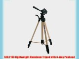 Slik F153 Lightweight Aluminum Tripod with 3-Way Panhead