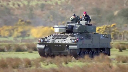 Warrior Infantry Fighting Vehicle Live Firing Tests