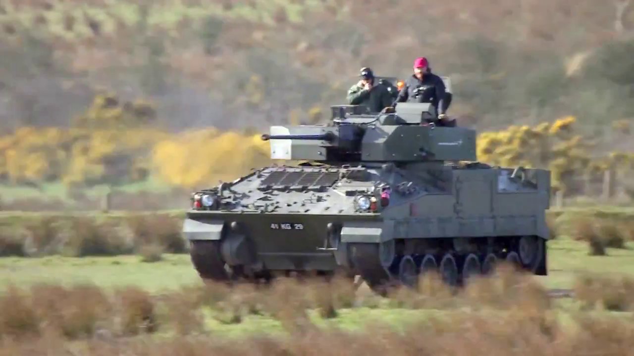 Warrior Infantry Fighting Vehicle Live Firing T...