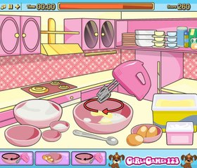 Mia Cooking Wedding Cake - Best Baby Games For Kids
