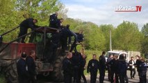 Police contre riverains en forêt de Vauréal (95)