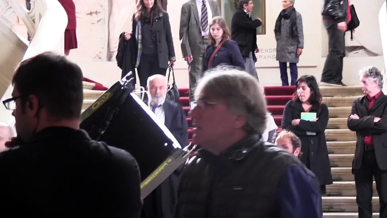 VIDEO. Tours : l'interview de Gérard Jugnot en tournage à l'hôtel de ville (1e partie)