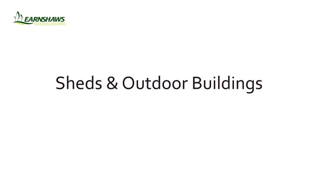 Sheds & Outdoor Buildings