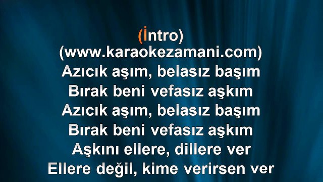 Emre Altuğ - Yalan - 2011 - TÜRKÇE KARAOKE