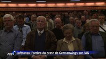 Lufthansa: à l'AG, minute de silence pour les victimes du crash