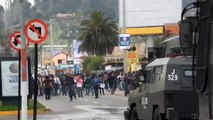 Enfrentamientos entre Carabineros y Estudiantes en La Serena 9 de agosto