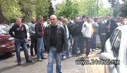 PROTEST NA OTPUSTENI VOJNICI 29 04