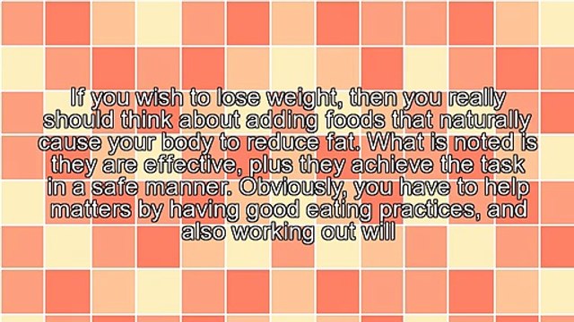 Fat Reduction Through Foods That Reduce Fat