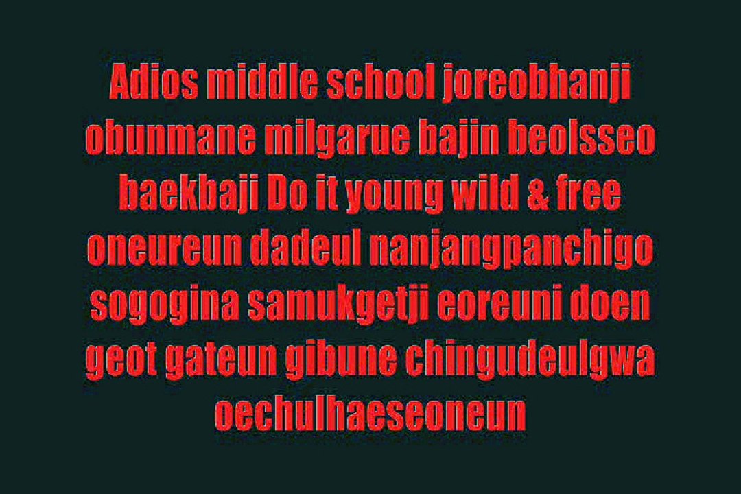 BTS - Graduation (Colour Coded Lyrics)