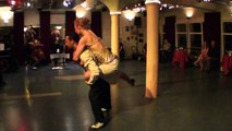 Ezequiel Sanucci & Lydia Müller dancing neo-tango with Trio Tangata