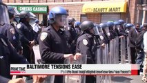 Tensions ease in Baltimore after widespread riots