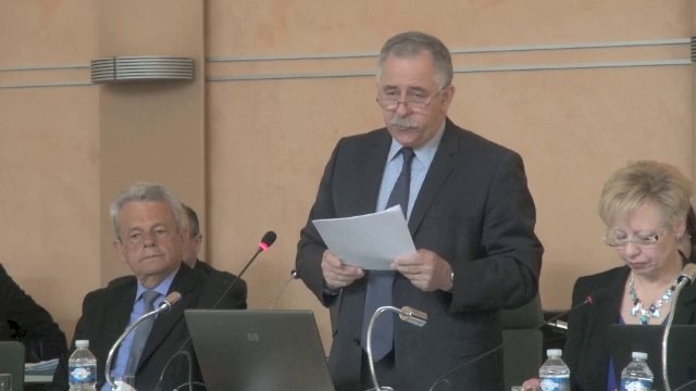 Budget de l'Yonne 2015 : la hausse de l'impôt présentée par le président André Villiers