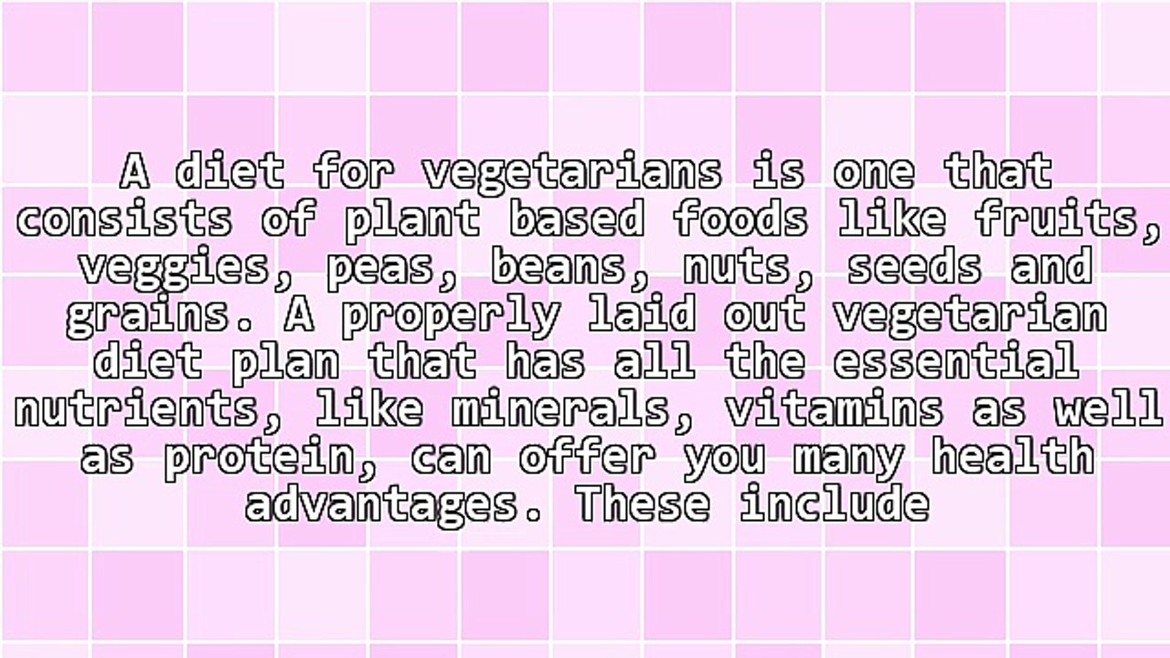 The Foundations Of A Vegetarian Diet And Other Considerations