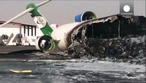 طائرات التحالف تقصف مدرج مطار صنعاء
