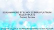 SCALAMANDRE BY LENOX ZEBRAS PLATINUM ACCENT PLATE Review