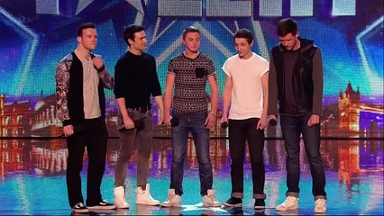 Britain's Got Talent S08E01 Collabro Amazing Classical / Musical Boy Band