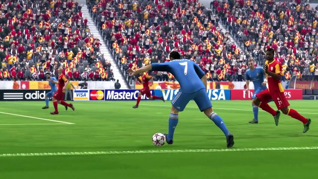 FIFA 14 ► Cristiano Ronaldo & Gareth Bale vs Neymar & Messi ᴴᴰ