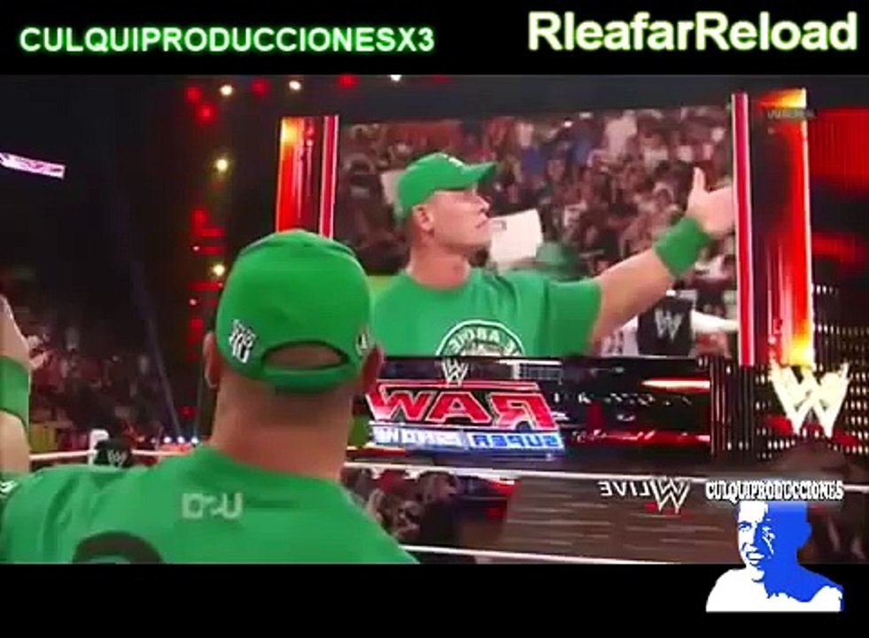 WWE BROCK LESNAR Y JOHN CENA PARODIA LOQUENDO