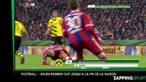 Coup dur pour le Bayern Munich, Arjen Robben absent jusqu'à la fin de la saison