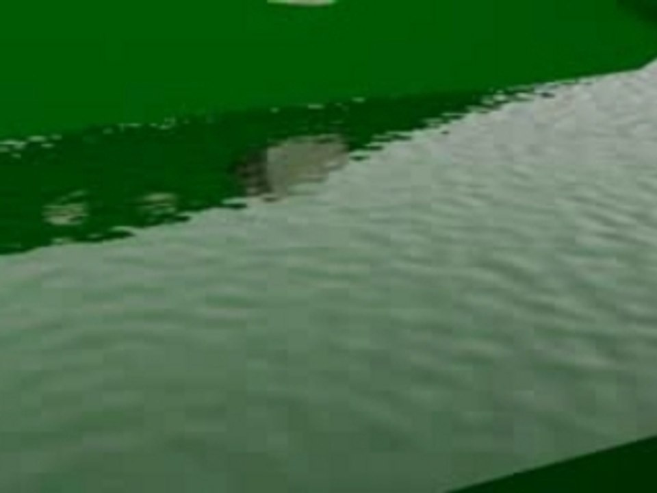 Animation eau 3D