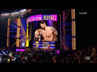 Renee Young interviews Bad News Barrett (28-4-15)