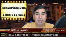 Atlanta Hawks vs. Brooklyn Nets Game 5 Odds Free Pick Prediction NBA Playoff Preview 4-29-2015