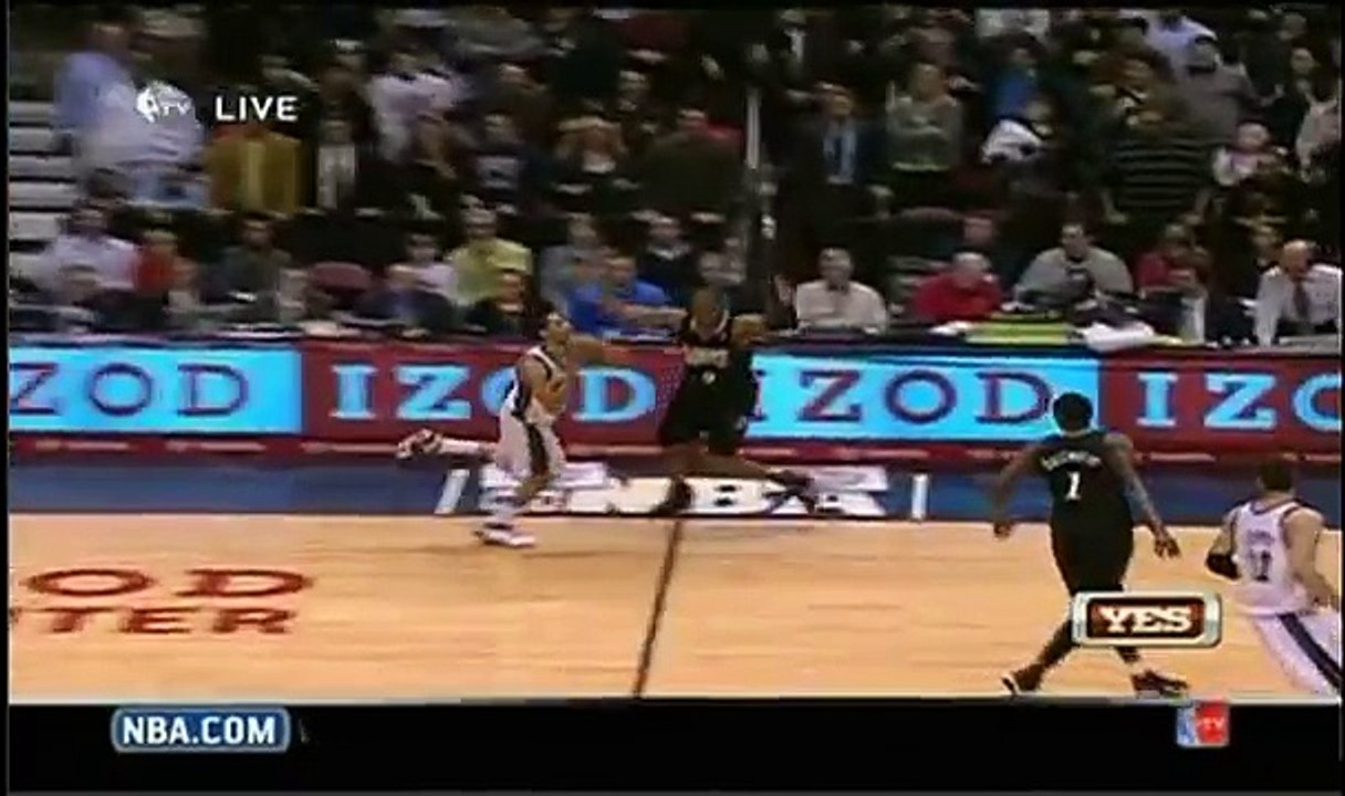 Devin Harris Half Court Buzzer Beater against the Sixers