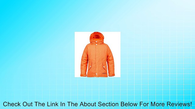 Burton Girls Moxie Snowboard Jacket 2014 Review