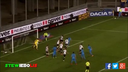 Udinese 1-2 Inter de Milan - Gol de Lukas Podolski - 28/04/2015