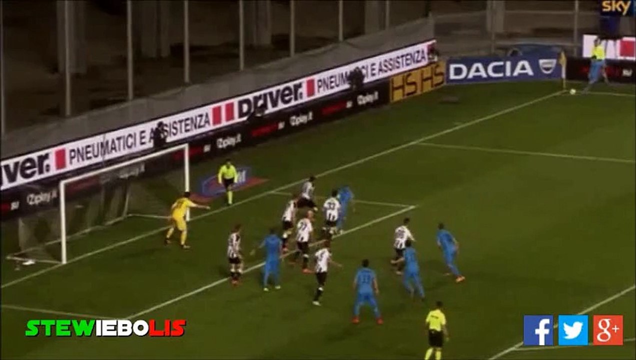 Udinese 1-2 Inter de Milan - Gol de Lukas Podolski - 28/04/2015